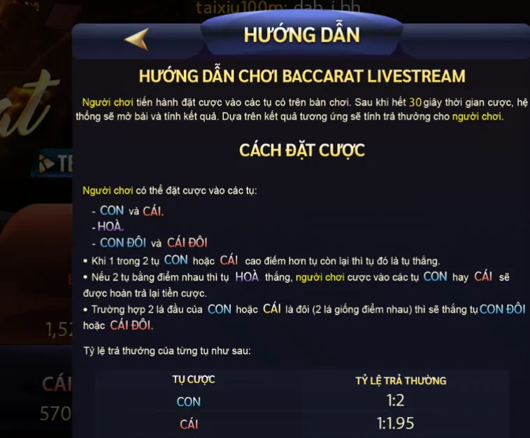 Trải Nghiệm Baccarat Livestream Tại SunWin Minh Bạch Và Đẳng Cấp Quốc Tế