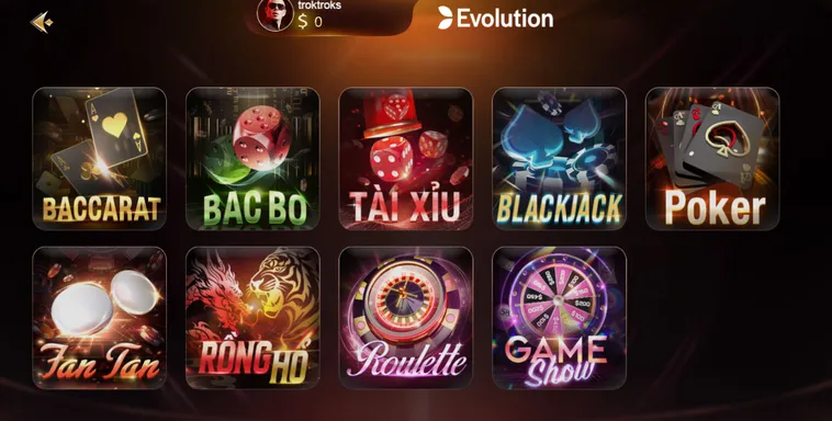 Chinh Phục Đỉnh Cao Sòng Bạc Châu Âu Cùng Siêu Phẩm Evolution Livestream Tại SunWin