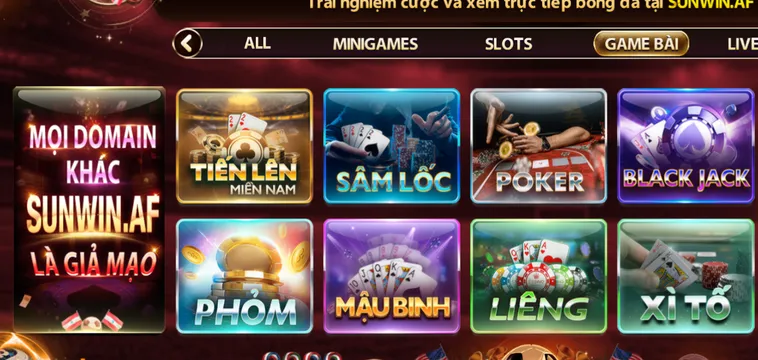 Game Bài SunWin Đỉnh Cao Cá Cược Thượng Lưu Săn Thưởng Lớn Mỗi Ngày
