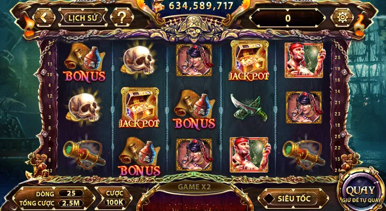 Trải Nghiệm Nổ Hũ Pirate King Tại SunWin Nhận Jackpot Đại Dương Lên Đến 4 Tỷ Đồng