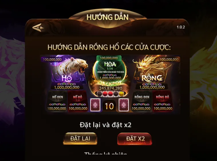 Tham Gia Rồng Hổ Tại SunWin Nhận Tỷ Lệ Thưởng 1 Ăn 8 Cực Khủng Trong Hôm Nay