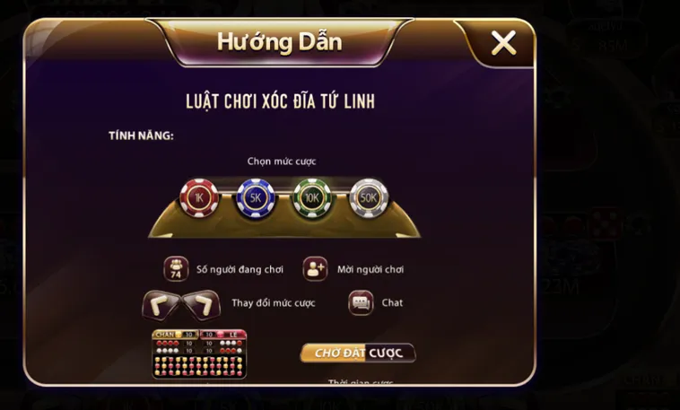 Chinh Phục Minigame Xóc Đĩa Tứ Linh Tại SunWin Với Tỷ Lệ Thưởng Khủng